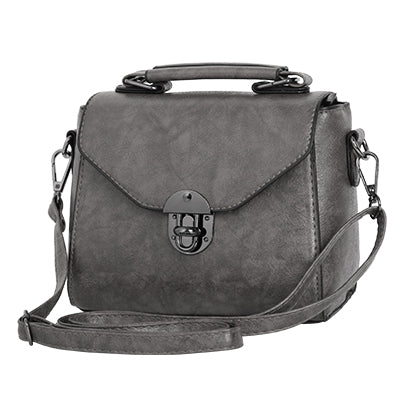 Vintage PU leather Messenger Bag - Glam Up Accessories