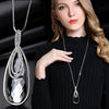 Image of Long Maxi Statement Pendant Necklace - Glam Up Accessories