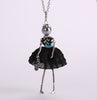 Image of Cute Dressed Doll Pendant Necklace - Glam Up Accessories