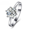 Image of 925 Sterling Silver Cubic Zirconia Ring - Glam Up Accessories