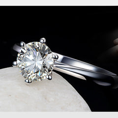 925 Sterling Silver Cubic Zirconia Ring
