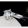 Image of 925 Sterling Silver Cubic Zirconia Ring - Glam Up Accessories