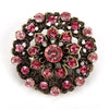 Image of Vintage Rhinestones Flower Brooch - Glam Up Accessories