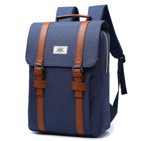 Retro Unisex Canvas Backpack - Glam Up Accessories