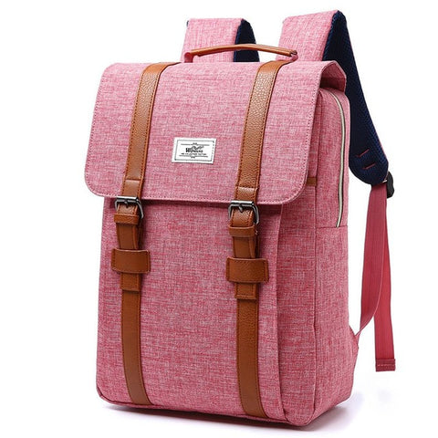 Retro Unisex Canvas Backpack - Glam Up Accessories