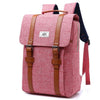 Image of Retro Unisex Canvas Backpack - Glam Up Accessories