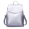 Image of Quality Trapeze Faux Leather Backpack - Glam Up Accessories