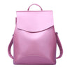 Image of Quality Trapeze Faux Leather Backpack - Glam Up Accessories