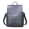 Image of Quality Trapeze Faux Leather Backpack - Glam Up Accessories