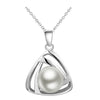 Image of Simulated Pearl Necklace, Earrings & Ring Set - Glam Up Accessories