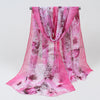 Image of Soft Flower Print Summer Shawl - Glam Up Accessories